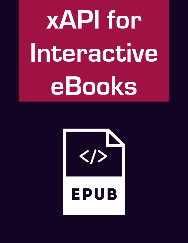 Book cover: xAPI for Interactive eBooks